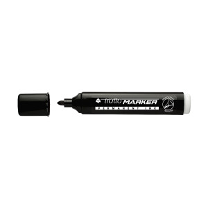 TRATTO Permanentmarker mit Rundspitze 1,4-2,8mm  schwarz