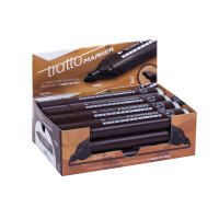 TRATTO Permanentmarker mit Rundspitze 1,4-2,8mm  braun