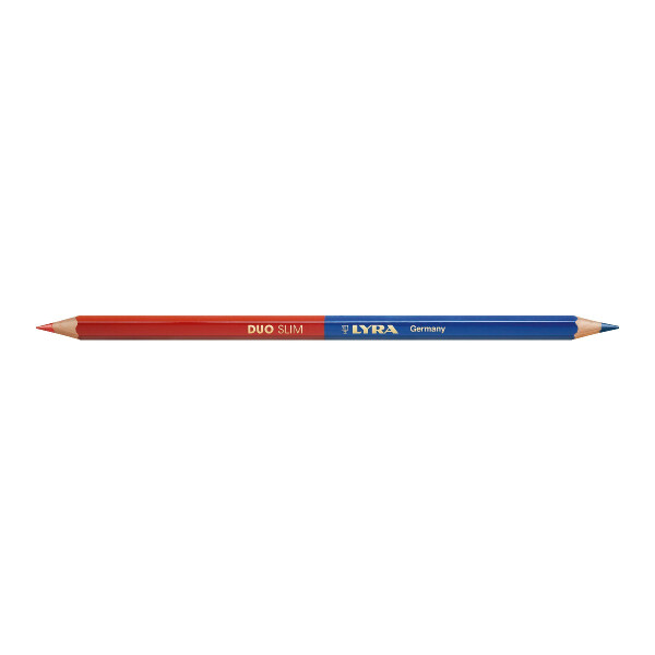 LYRA DUO slim Markierstift 178mm hex.  rot/blau