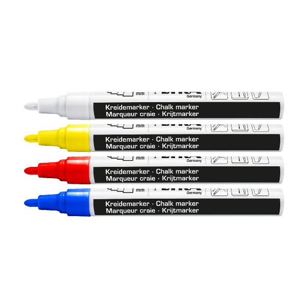 LYRA Kreidemarker Set 2-4mm V04 farbig sortiert
