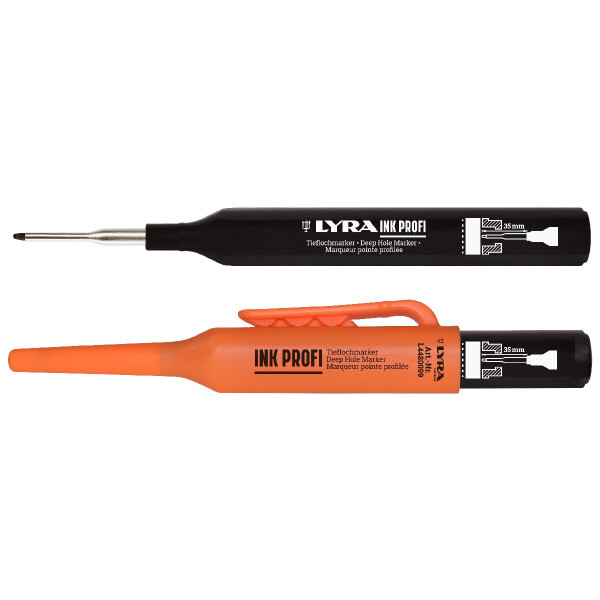LYRA INK PROFI Tieflochmarker permanent 1mm  schwarz