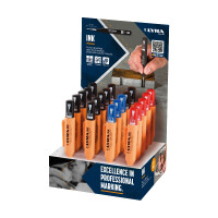 LYRA INK PROFI Tieflochmarker permanent 1mm  farbig sortiert Display