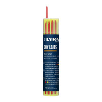 LYRA DRY Ersatzminen univ. Tube 2,8mm 12 Stk  rot
