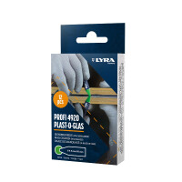 LYRA Wachskreide PLAST-O-GLAS rund 90x9,5mm  grün