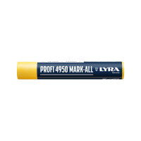 LYRA Reifen-/Universalkreide rund 90x15mm gelb