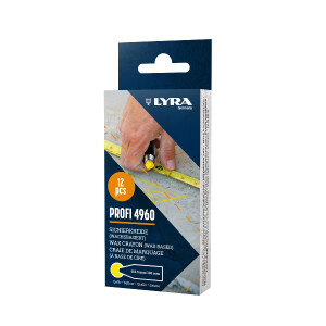 LYRA Wachskreide 6897 rund 100x8,5mm  gelb