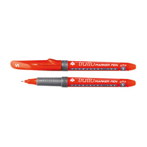 TRATTO Permanentmarker mit Rundspitze ultrafein 0,5mm V08...