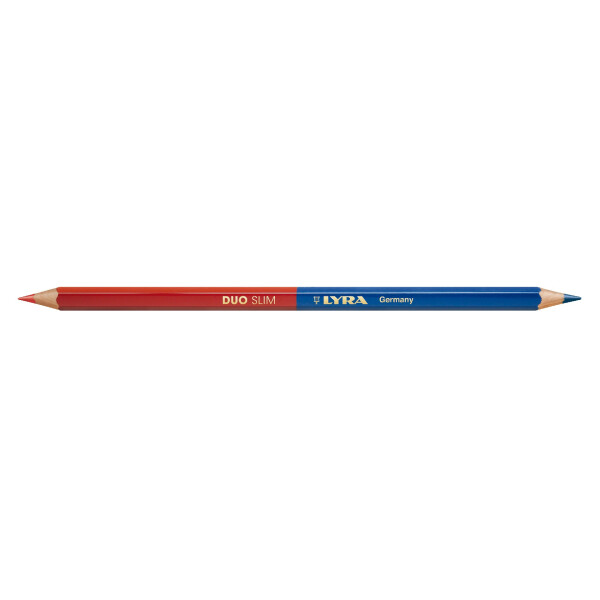 LYRA DUO slim Markierstift 178mm hex. V12 rot/blau