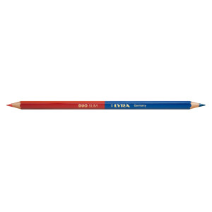 LYRA DUO slim Markierstift 178mm hex. V12 rot/blau