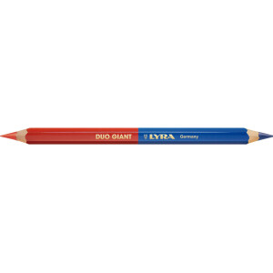 LYRA DUO Giant Markierstift 175mm hex. V12 rot/blau