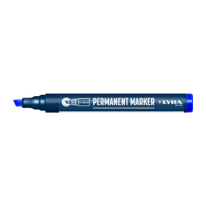 LYRA Permanentmarker mit Keilspitze medium 2-6mm V10 blau