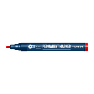 LYRA Permanentmarker mit Rundspitze fine 1-4mm V10 rot