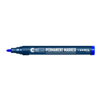 LYRA Permanentmarker mit Rundspitze fine 1-4mm V10 blau