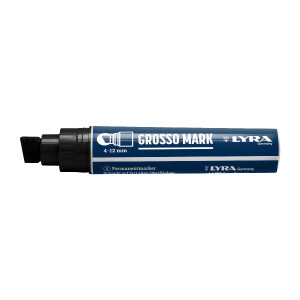 LYRA GROSSO Permanentmarker mit Keilspitze 4-12mm V10...