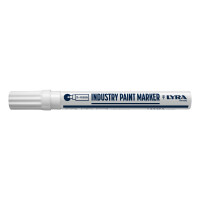 LYRA INDUSTRY MARKER 2-4mm V10 weiß