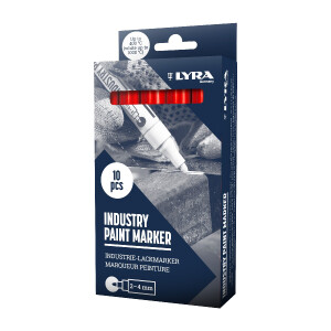 LYRA INDUSTRY MARKER 2-4mm V10 rot