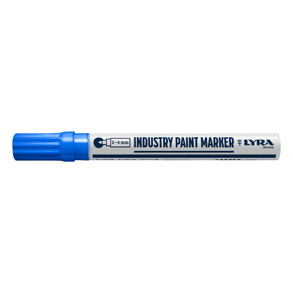 LYRA INDUSTRY MARKER 2-4mm V10 blau