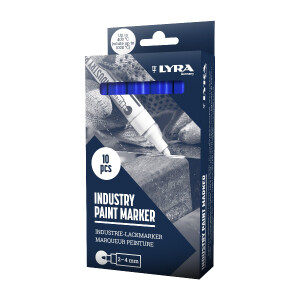 LYRA INDUSTRY MARKER 2-4mm V10 blau