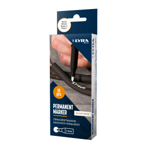 LYRA MARK+SIGN Permanentmarker fine 1mm V10 weiß