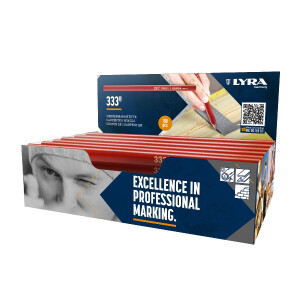LYRA Zimmermannstift 333® 240mm oval V100