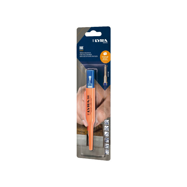 LYRA INK PROFI Tieflochmarker permanent 1mm 1 Stk V10 blau