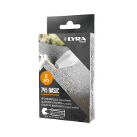 LYRA Signierkreide 795 BASIC hex. 110x11mm V12 weiß
