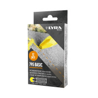 LYRA Signierkreide 795 BASIC hex. 110x11mm V12 gelb
