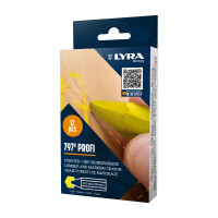 LYRA Förster & Signierkreide 797® PROFI hex. 120x12mm V12 gelb