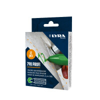 LYRA Wachskreide 798 PROFI hex. 95x12mm V12 grün