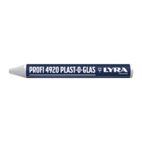 LYRA Wachskreide PLAST-O-GLAS rund 90x9,5mm V12 weiß