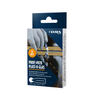 LYRA Wachskreide PLAST-O-GLAS rund 90x9,5mm V12 weiß