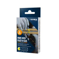 LYRA Wachskreide PLAST-O-GLAS rund 90x9,5mm V12 gelb