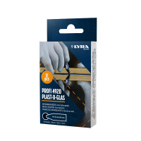 LYRA Wachskreide PLAST-O-GLAS rund 90x9,5mm V12 schwarz