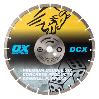 Ox Tools DCX350/20 Spectrum Plus Double Six Diamanttrennscheibe - GP - 350/20mm