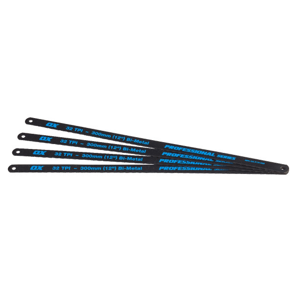 Ox Tools OX-P131332  Pro 12" Bügelsägeblätter 32 TPI Pack 4