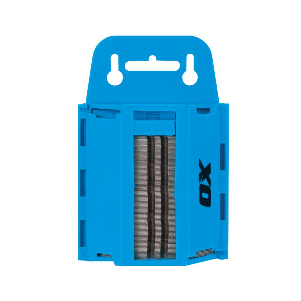 Ox Tools OX-P222110  Pro 100 Pack Hochleistungs-Messerklingen & Spender