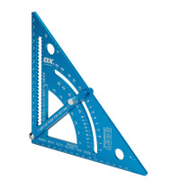 Ox Tools OX-P507818  Pro Verstellbarer Aluminium-Sparren Vierkant | 7 Zoll / 180 mm