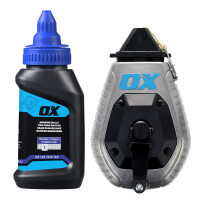 Ox Tools OX-P630701 Pro 30m/100 Aluminium Kreide Rolle Vorteilspaket - Kevlar Bold Line / 6:1 Übersetzungsverhältnis