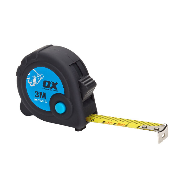 Ox Tools OX-T029103  Trade 3m Maßband - nur metrisch