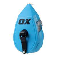 Ox Tools OX-T630502 Profi 30m/100 ABS Kreiderolle - Basic Bold Line / 1:1 Übersetzungsverhältnis
