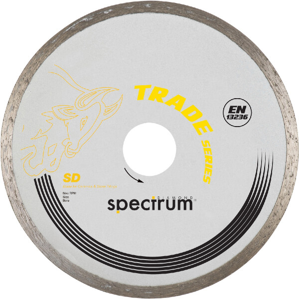 Ox Tools SD115/22 Spectrum Plus Cont Felge Dia Klinge - Keramik - 115/22.23mm