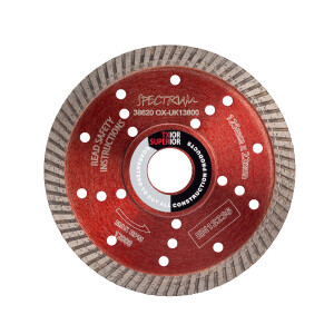 Ox Tools TX10R-125/22 Spectrum Superior Turbo Dia Klinge...
