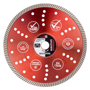 Ox Tools TX10R-230/22 Spectrum Superior Turbo Dia Klinge...