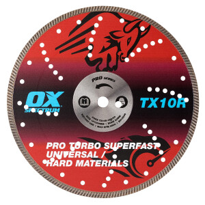 Ox Tools TX10R-350/20 Spectrum Superior Turbo Dia Klinge...