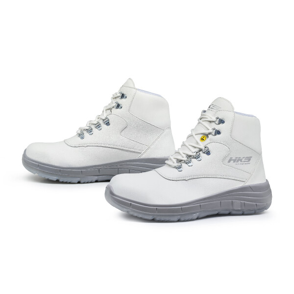 HKS 210 3 M K-Run White halbhoher Stiefel S2 SR FO