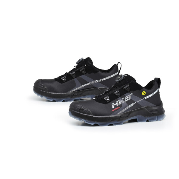 HKS Explorer Black BOA® Crossmax Halbschuh S3S SC CI HI SR FO