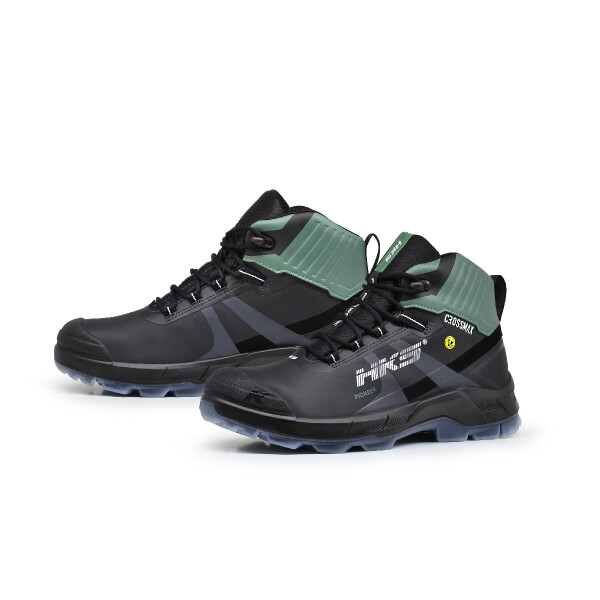HKS Pioneer Green Crossmax halbhoher Stiefel S3S SC CI HI SR FO