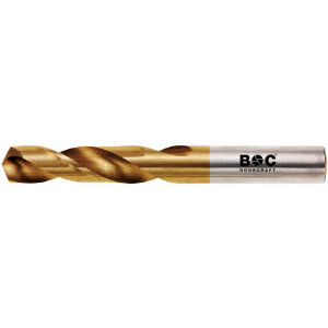 Bohrcraft Spiralbohrer extra kurz DIN 1897-E Typ N TiN...