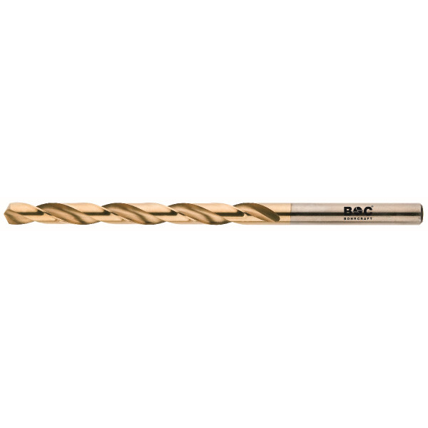 Bohrcraft Spiralbohrer lang DIN 340-E, TiN Typ N PROFI PLUS