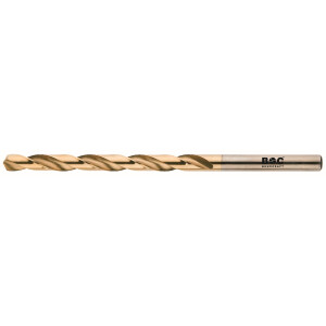 Bohrcraft Spiralbohrer lang DIN 340-E, TiN Typ N PROFI PLUS